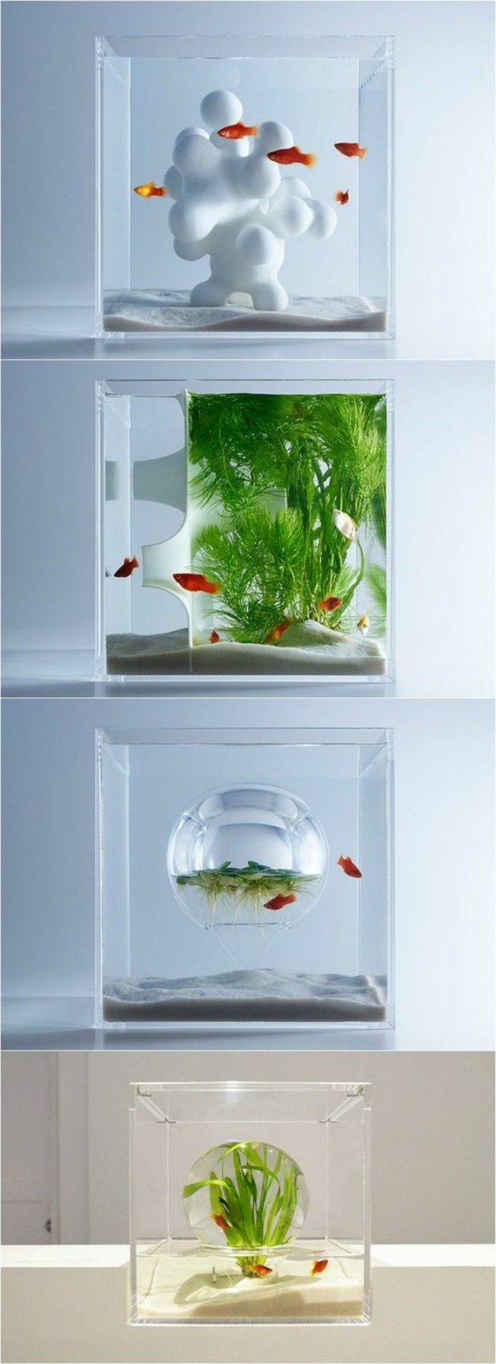 akvaarioteemainen deco-akvaarion-for-kultakala-set-hiekka-vesi-kasvi-pieni-akvaario-akvaario-laite