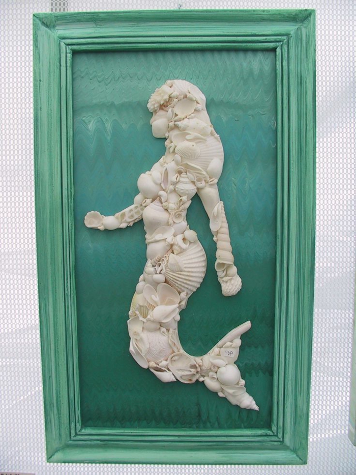 арт инсталация Mermaid черупки Cup оригинал-творческа-творчески