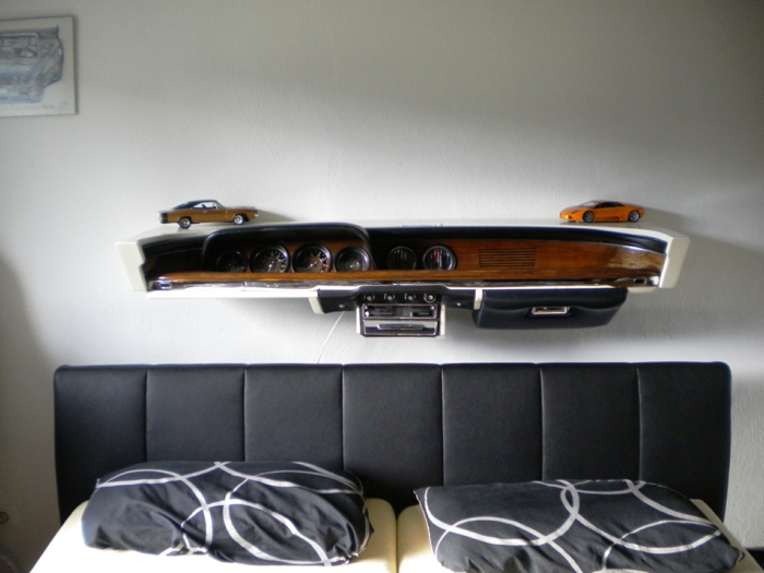 atractivo automóvil-muebles-cool-diseño-shelf-on-the-camas