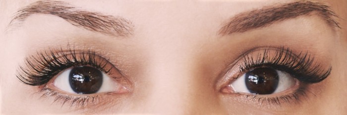 μάτι make-up φυσικό make-up μεγάλης βλεφαρίδες-big-μάτια-καφέ-φρύδια