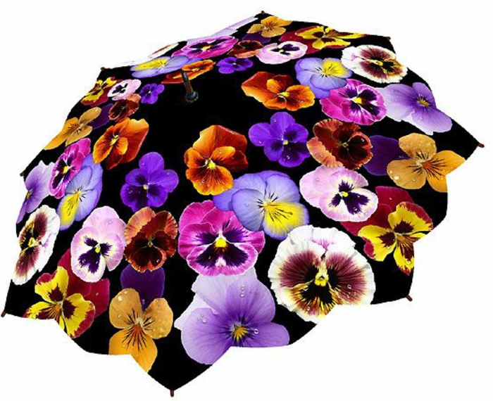 fancy-sateenvarjot-kaunis kukka kuvioita