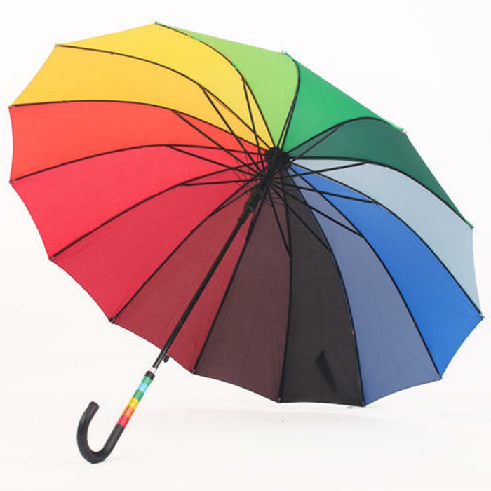 fancy-sateenvarjot-kaunis värikäs värinen