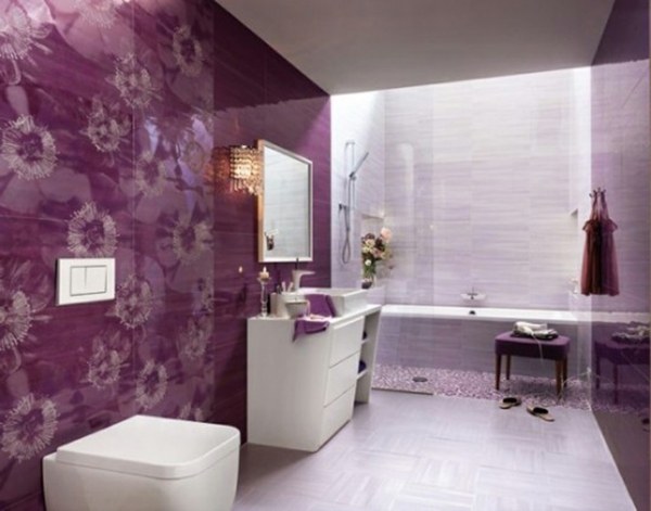 fürdőszobás - modern fürdőszobai dekoráció