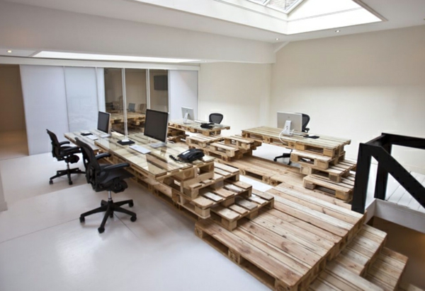 oficina de espacio-diseño-madera-acentos-la-dormitorio
