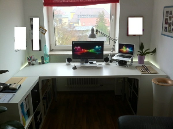 office desk icon valaisin valkoinen - pieni ruukkukasvi