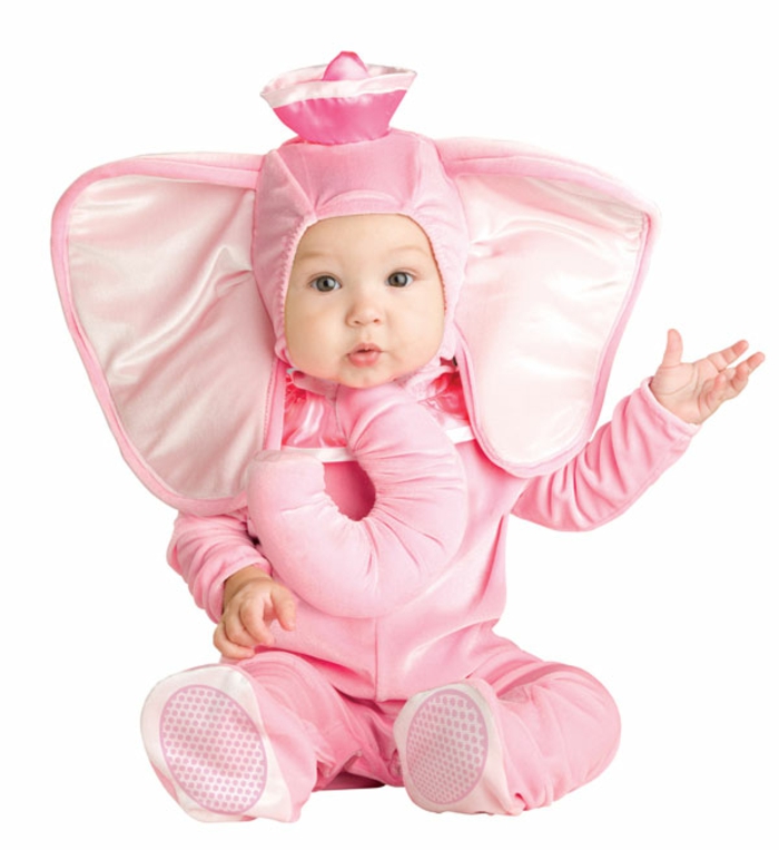 costume d'éléphant de vêtements de bébé