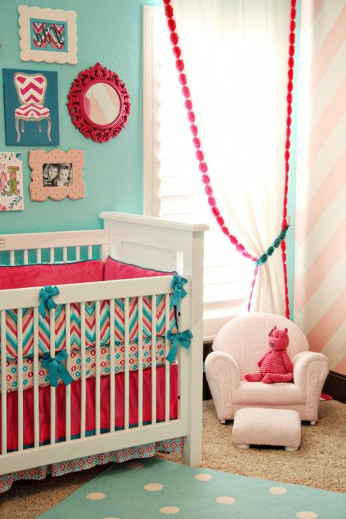 babyroom-dizajn šarene boje