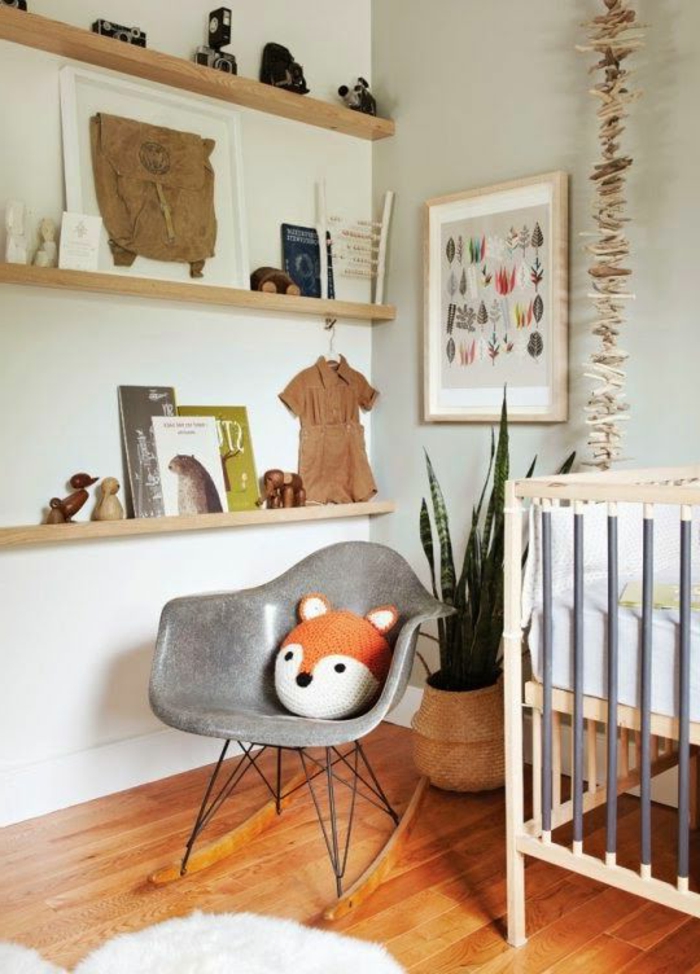 Babyroom-design-gris chaise