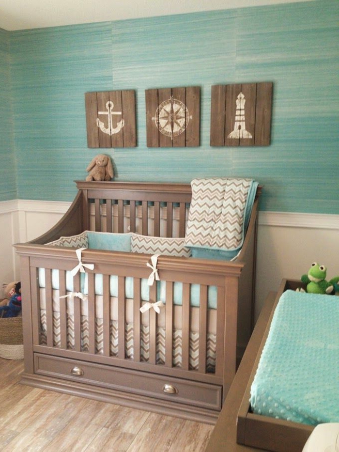 babyroom-تصميم خشبية تصميم مرساة صورة