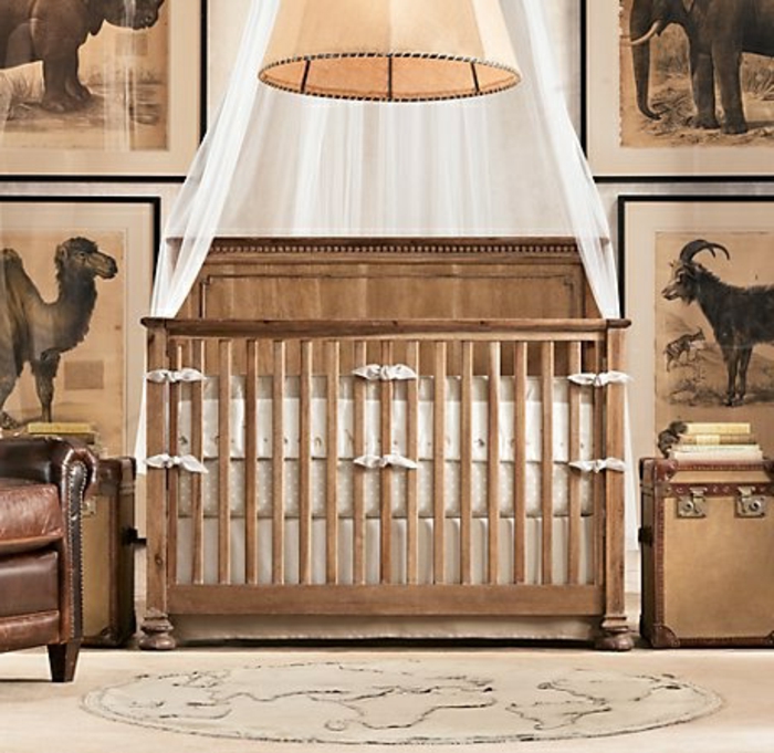 Babyroom-design en bois lits