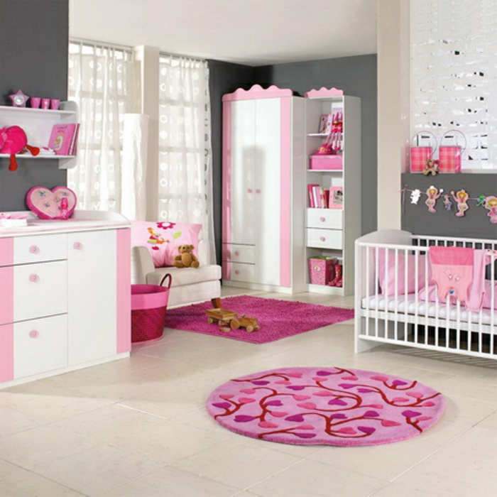 babyroom-design szőnyeg-modell-in-pink
