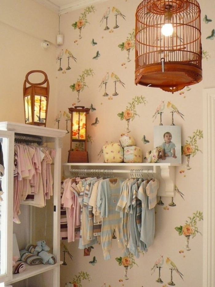 Babyroom-design vintage modèle