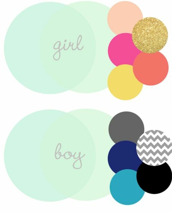 djeca dekor soba tipične boje za dječaka ili djevojčicu plava crna bijela zlatno narančasta ružičasta
