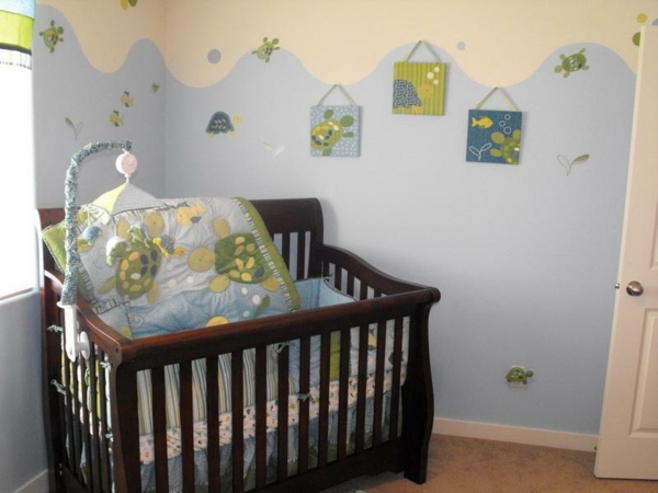 babyroom-млада-интересно стена дизайн