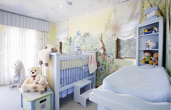 babyroom يونغ-جميلة-الداخلية-الزاهية الألوان
