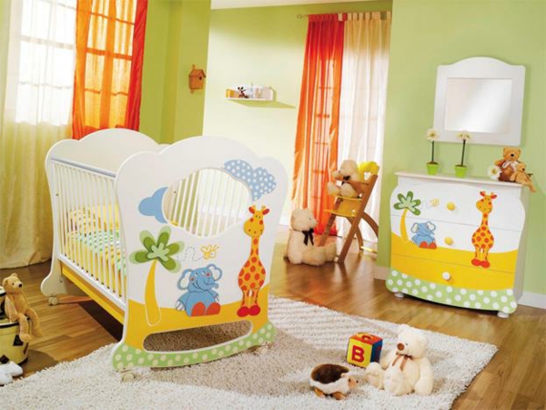 -babyzimmer家具婴儿房装饰婴儿房的想法----