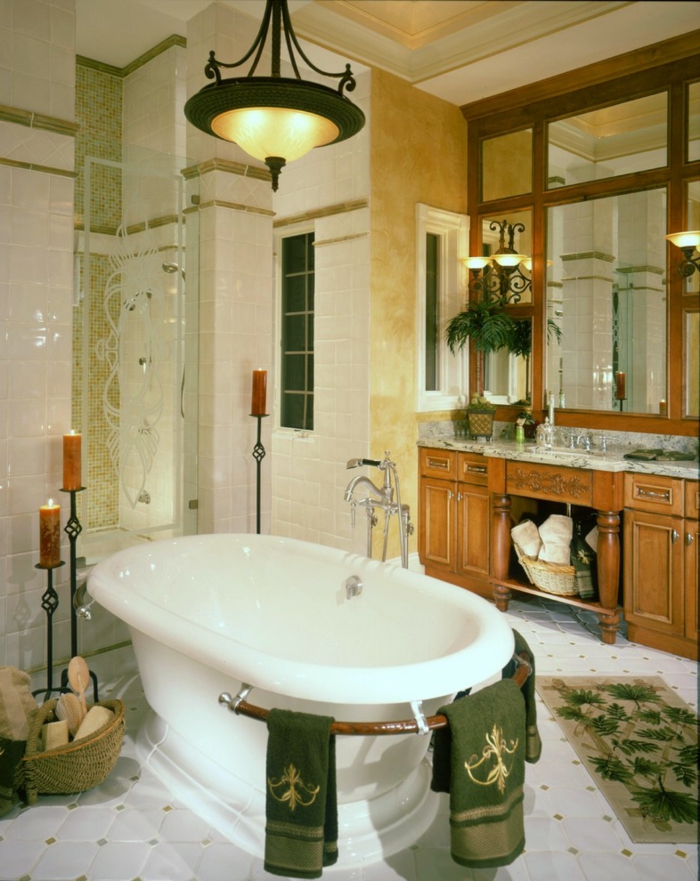 badeinrichtung-ötletek Családi fürdőben