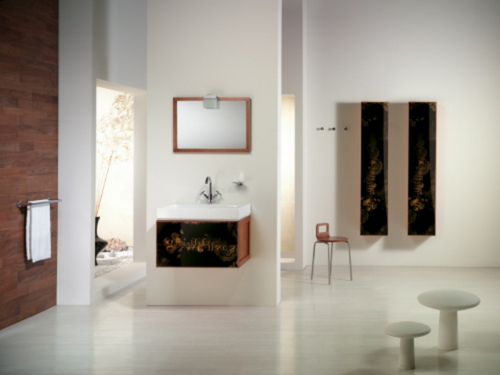 kupaonica namještaj-ideje-moderno i šik opremljena