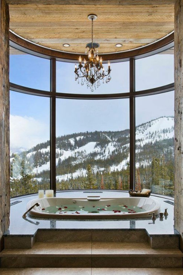 बाथरूम डिजाइन-विचारों-बहुत-अच्छा-खिड़की-सुरुचिपूर्ण स्नान