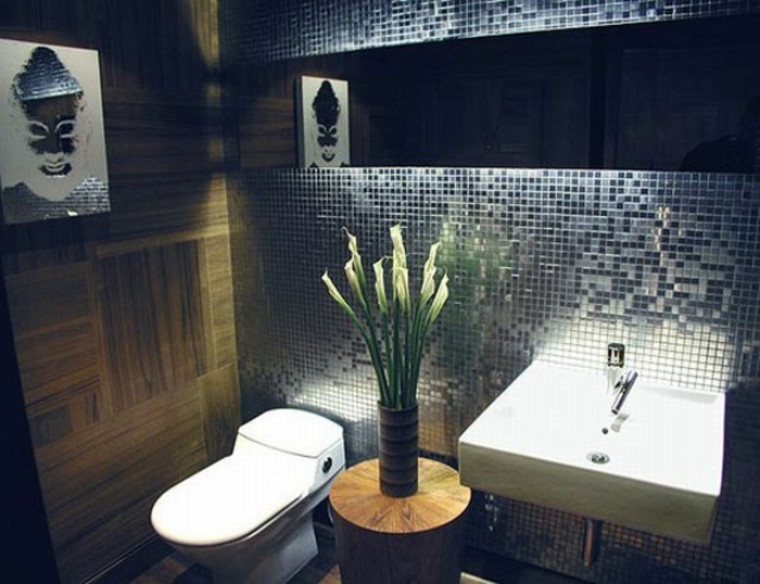 fürdőszoba-with-mozaik-Sötét-modell