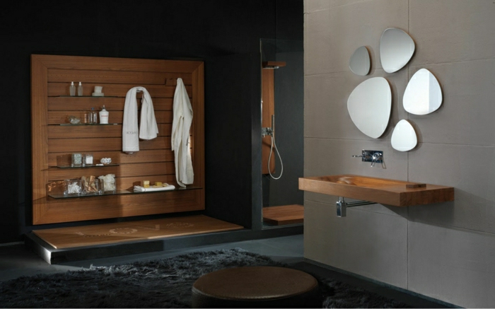 kupaonica zid dizajn-drvo-lijepe-zidovi-dnevni-zid dizajn