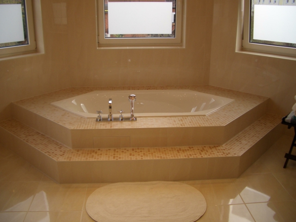 баня плочки за модерен дизайн баня - супер хубав килим