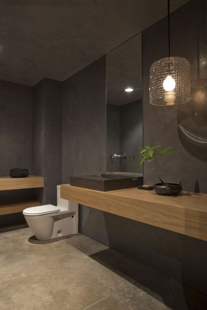 kupaonica dizajn ideje-moderan make-Bader-kupatilo-u-siva