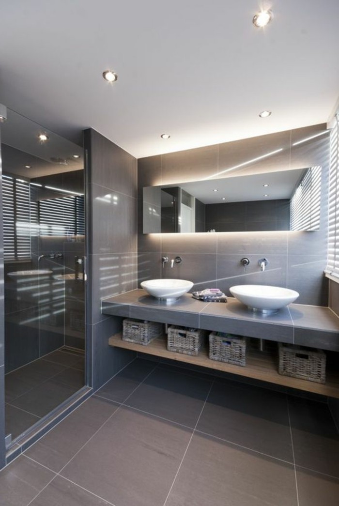 kupaonica dizajn ideje-lijepe-Bader-kupatilo-u-hrau-s-kvadrat-ogledalo-s-rasvjeta