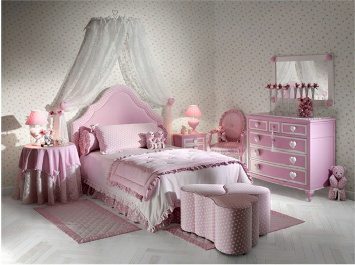 Barbie kuću-male spavaće sobe