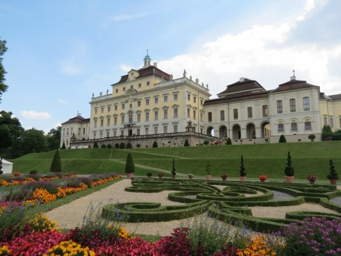 бароков епоха-архитектура-Residence Castle Ludwigsburg