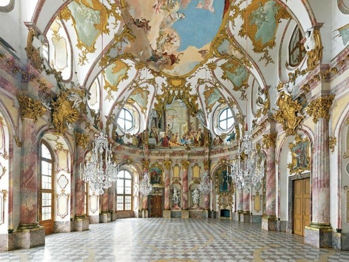 Barokne-obilježja-of-arhitekture-Würzburg rezidencija-Njemačka