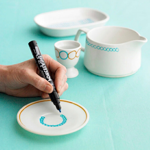crafting-ideas-para-madre-día-creativas-copas y pintura de plato pequeño