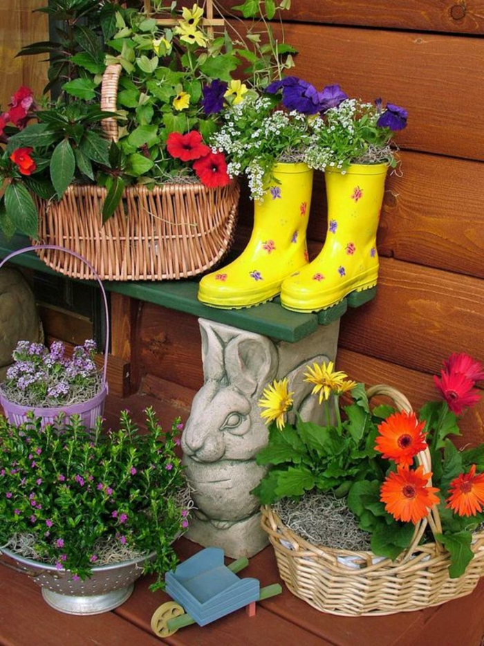 Цветни саксии проектирайте свои собствени идеи Цветен дизайн на малка градина във вашия апартамент