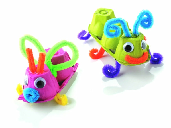 Tinker-con-cartón-fresca de color figuritas