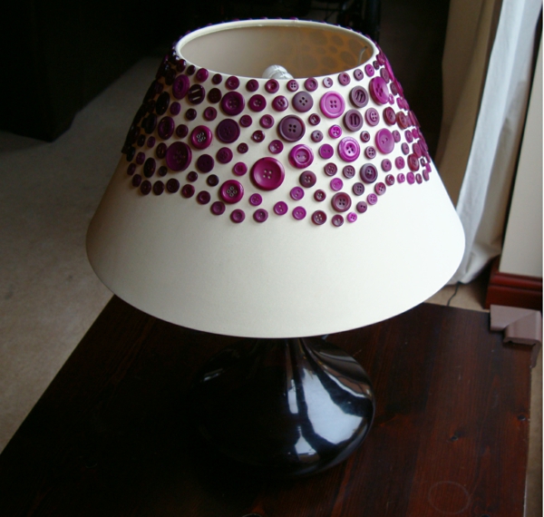 craft-with-buttons-lamp-decoration-cool zanatskih ideja