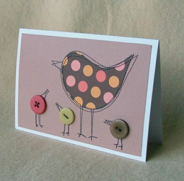 Tinker-con-papel-tarjeta en si-do-bricolaje-tarjeta de hojalatero - hermosa originales ideas