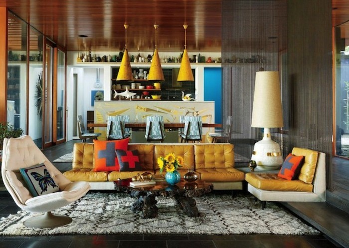 أريكة البيج wohnideen ل-غرفة معيشة-عناصر ملونة، أنيقة