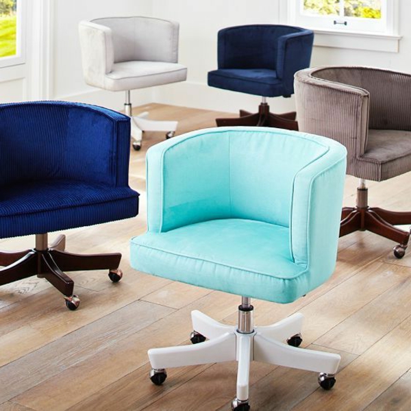 άνετες καρέκλες περιστρεφόμενη-in-μπλε-τόνοι-με-εντυπωσιακό σχεδιασμό