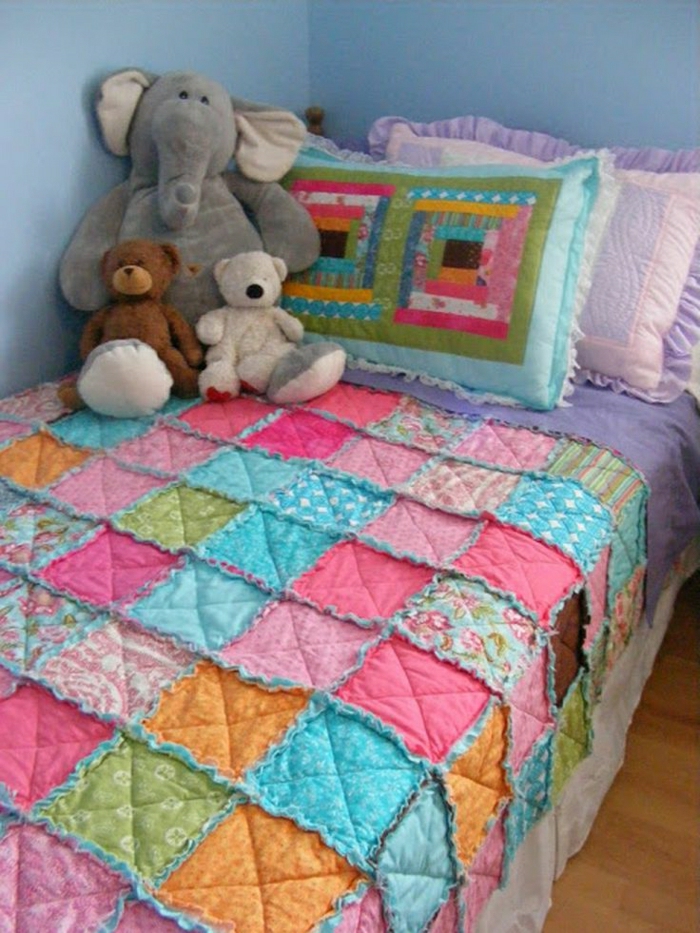krevetna unija patchwork šarene Dječji pliš igračke