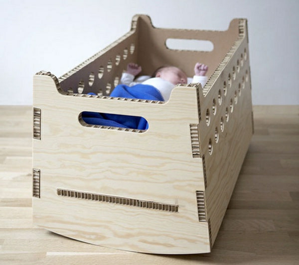 krevet od kartona-krevetić-kutije-kartonske-kartonske-namještaj-kauč od kartona-