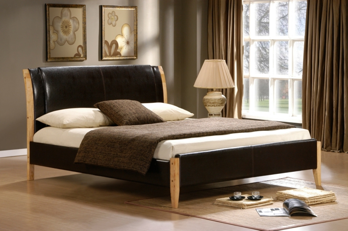 krevet make-elegantna i smeđa