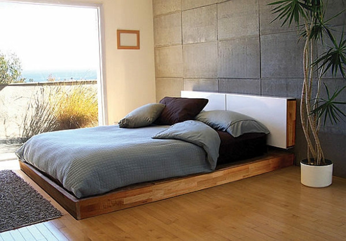 κρεβάτι-make-πολύ-κομψό υπνοδωμάτιο