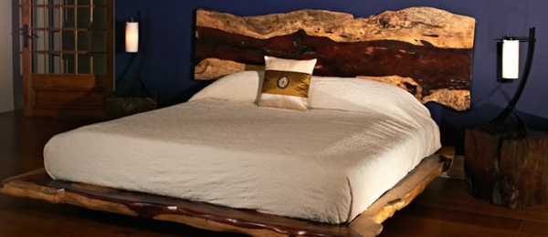κρεβάτι με-ένα-κεφαλάρι-of-πραγματικό ξύλο