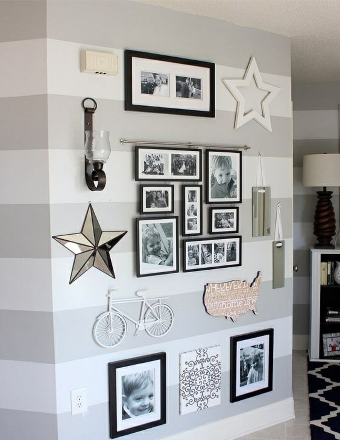 okvir za sliku-zid zvjezdice fotografija-dekoracije-za bicikle lampa