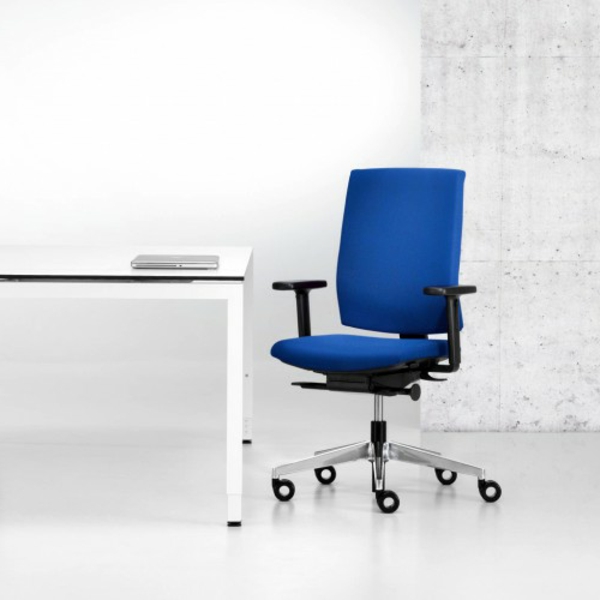 plava uredskih stolica-sa-lijepim-dizajn dizajn interijera ideje