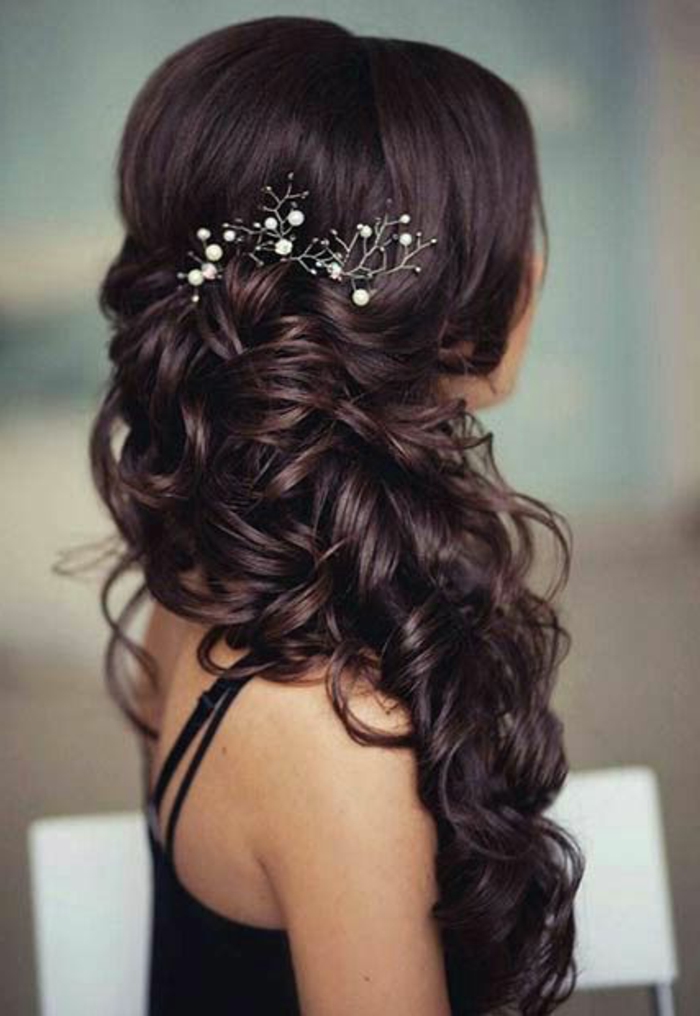 grandes peinados de boda para mujeres con cabello largo