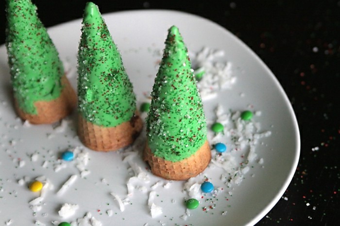 Brownie-punjene-christbaum-desert-recepti-Božić jele Božić slastice