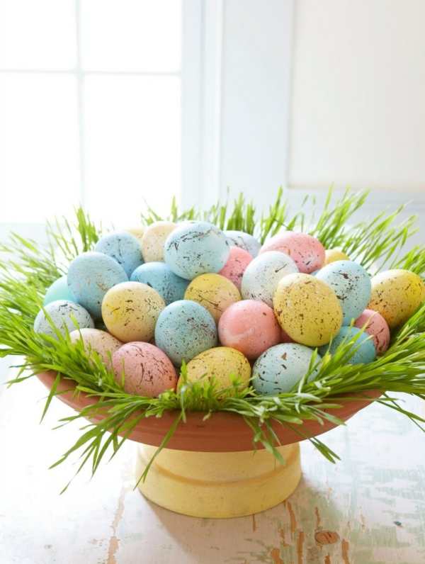 maravillosos ejemplos-colorido-huevos-pintura-Merry-Pascua