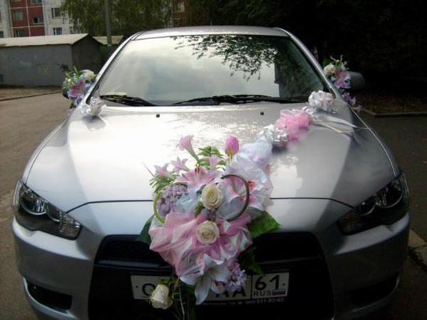 joyería inspiradora del coche para la boda