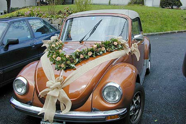 страхотна идея за сватба на кола